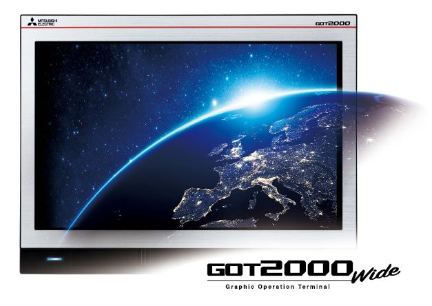 三菱电机“精通多国语言会话”的宽屏人机界面产品-GOT2000Wide